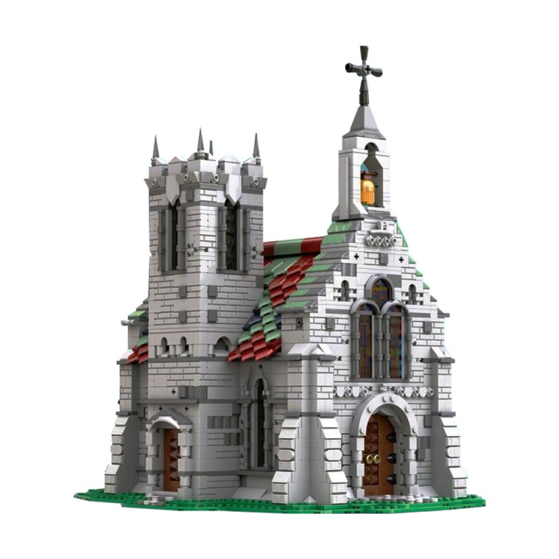 GOBRICKS MOC 198172 The Old Church - YWOBB