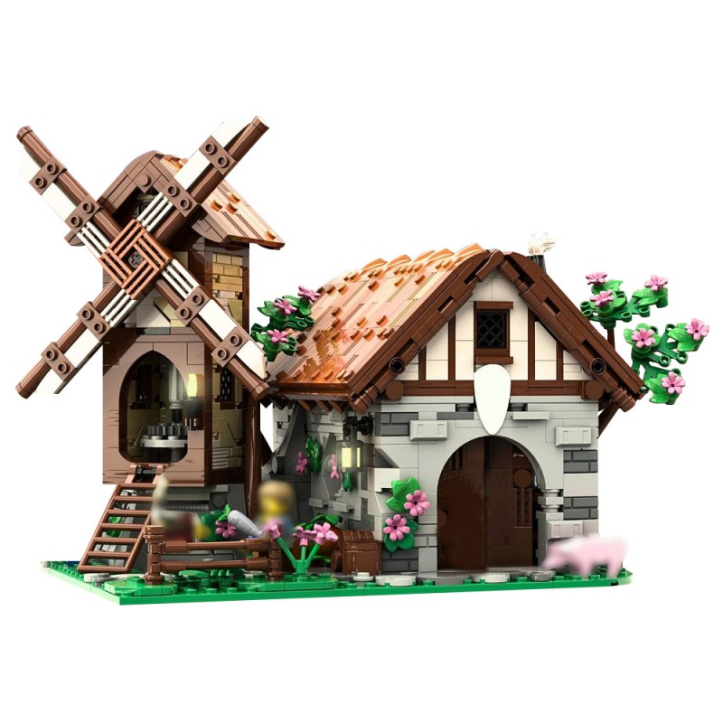 GOBRICKS MOC 201861 Blacksmith's Breeze - YWOBB