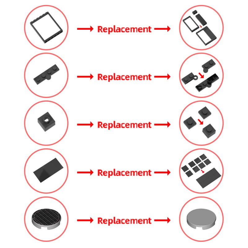 GOBRICKS MOC 189769 Container House II - YWOBB
