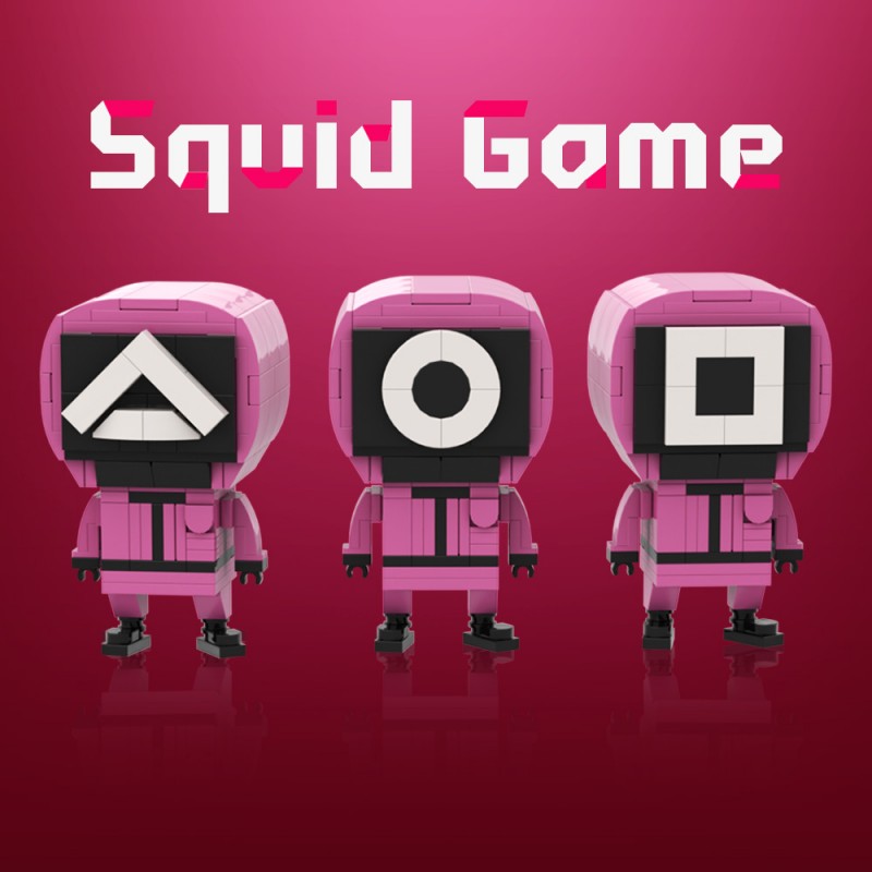 GOBRICKS MOC A1813 Squid Game - YWOBB