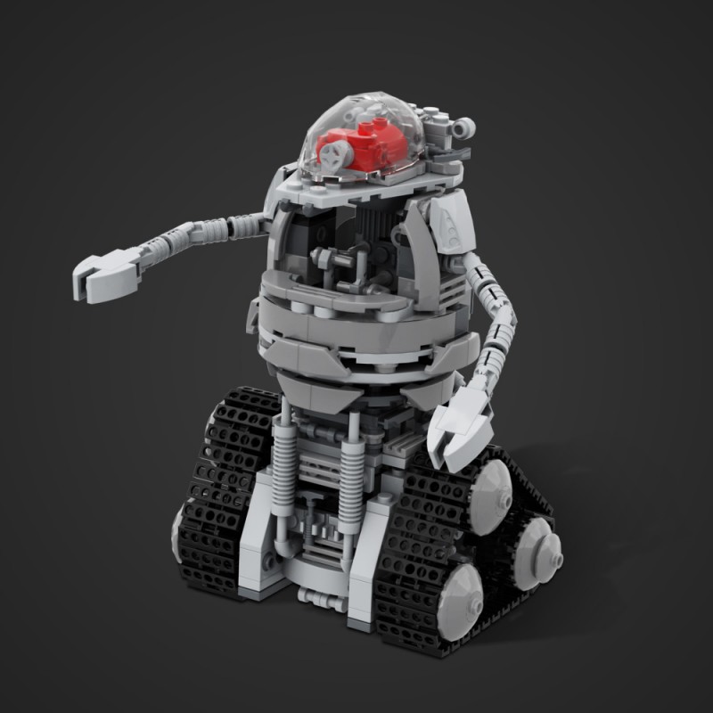 GOBRICKS MOC A1760 Fallout Robobrain - YWOBB