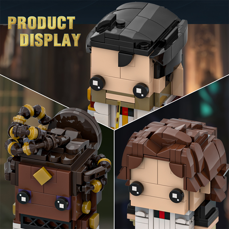 GOBRICKS MOC A1847Y01 League of Legends Battle of Two Cities Jayce mel Victor - YWOBB