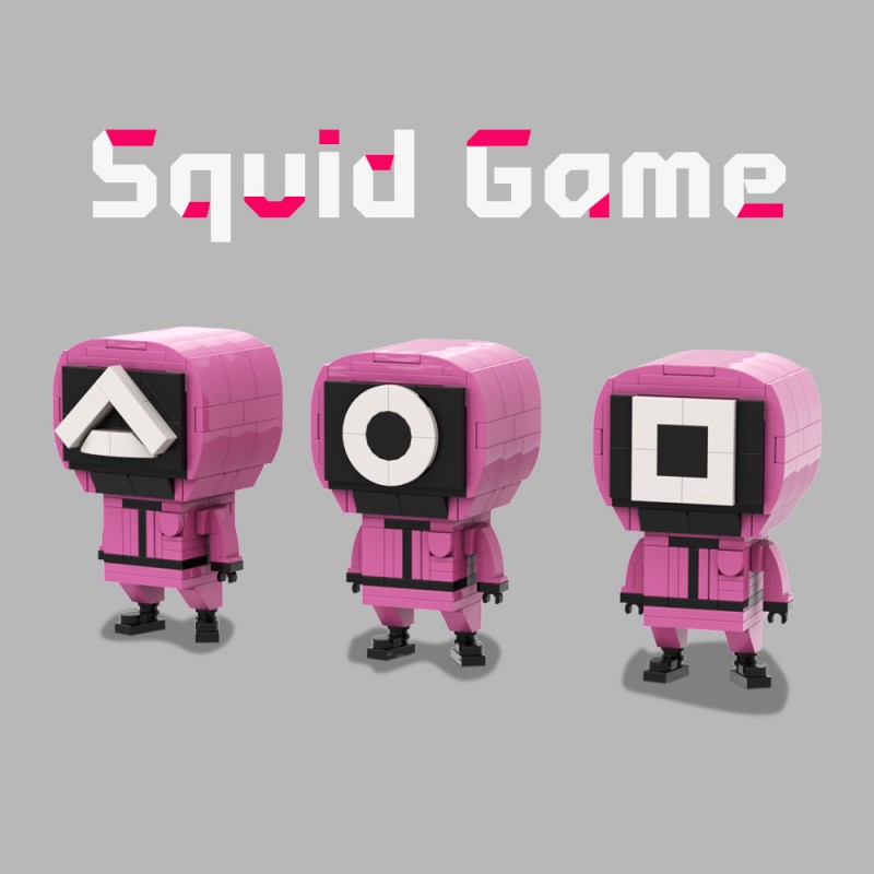 GOBRICKS MOC A1813 Squid Game - YWOBB