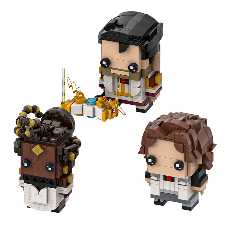 GOBRICKS MOC A1847Y01 League of Legends Battle of Two Cities Jayce mel Victor - YWOBB