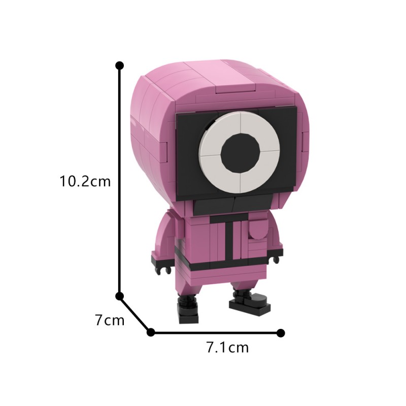 GOBRICKS MOC A1813 Squid Game - YWOBB