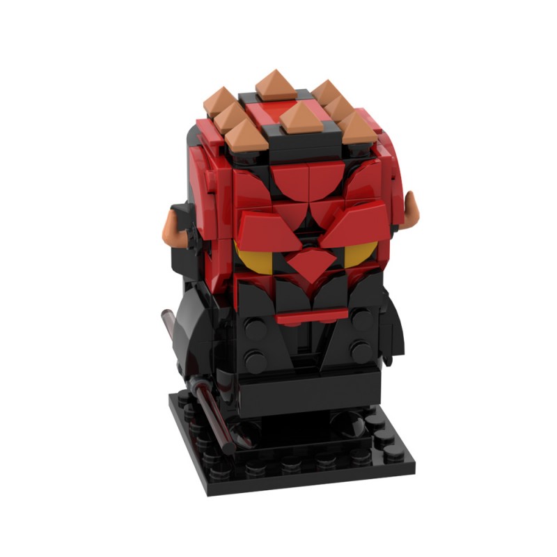 GOBRICKS MOC A1771 Darth Maul BrickHeadz - YWOBB