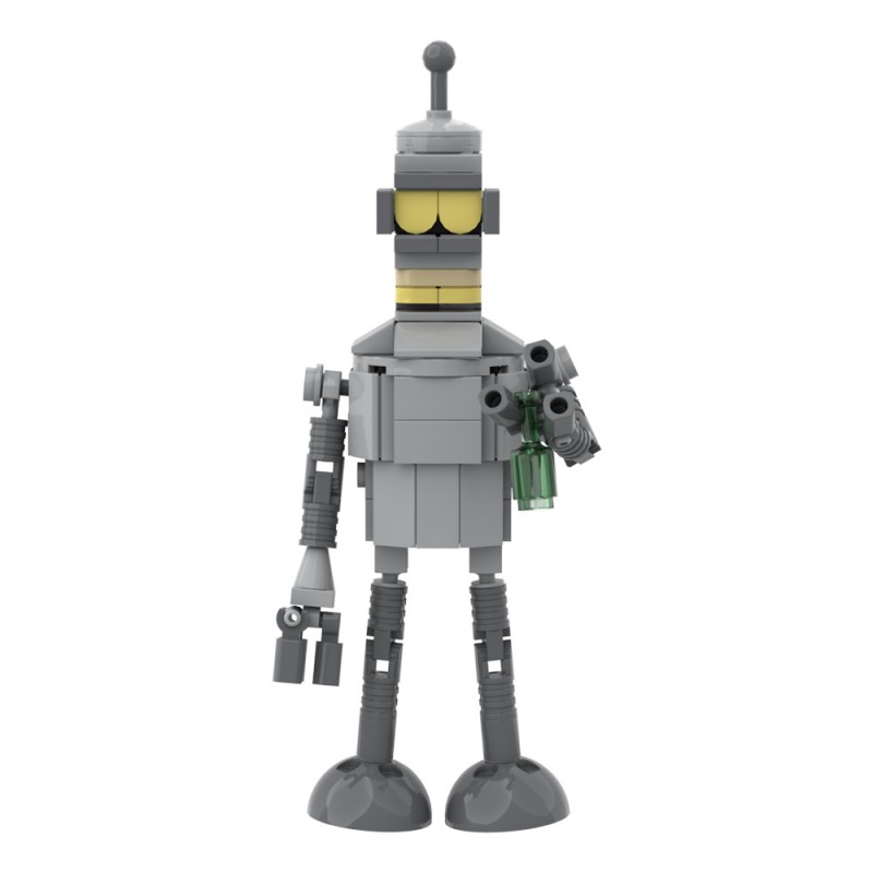 GOBRICKS MOC A1773 Futurama Bender - YWOBB