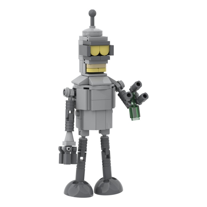 GOBRICKS MOC A1773 Futurama Bender - YWOBB