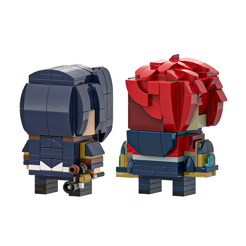 GOBRICKS MOC A1847Y02 League of Legends Battle of Two Cities - YWOBB