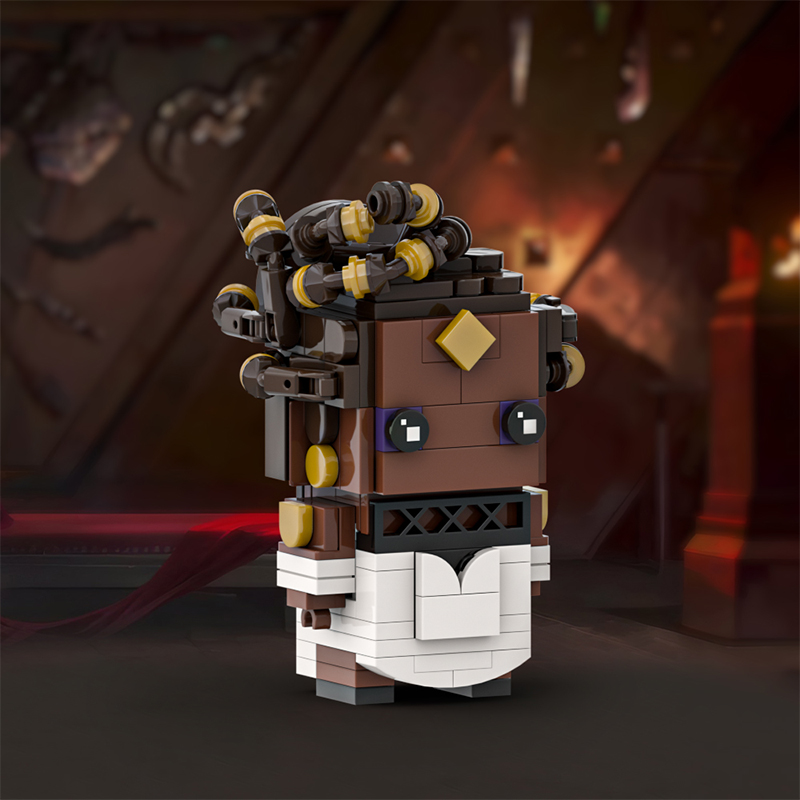GOBRICKS MOC A1847Y01 League of Legends Battle of Two Cities Jayce mel Victor - YWOBB