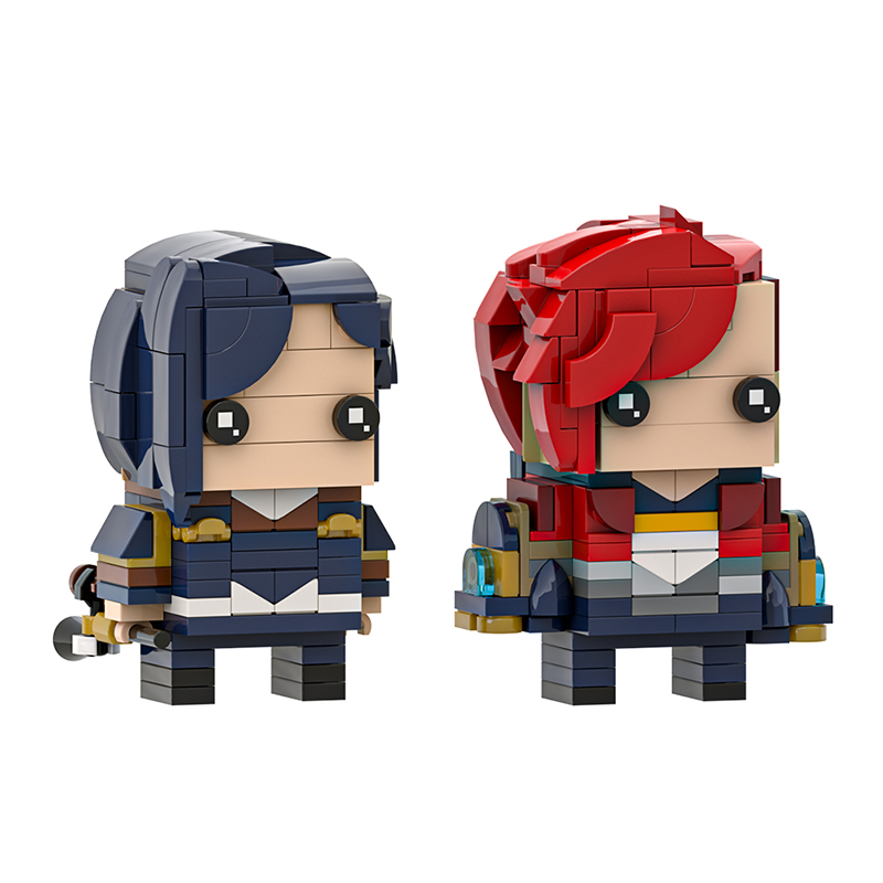 GOBRICKS MOC A1847Y02 League of Legends Battle of Two Cities - YWOBB