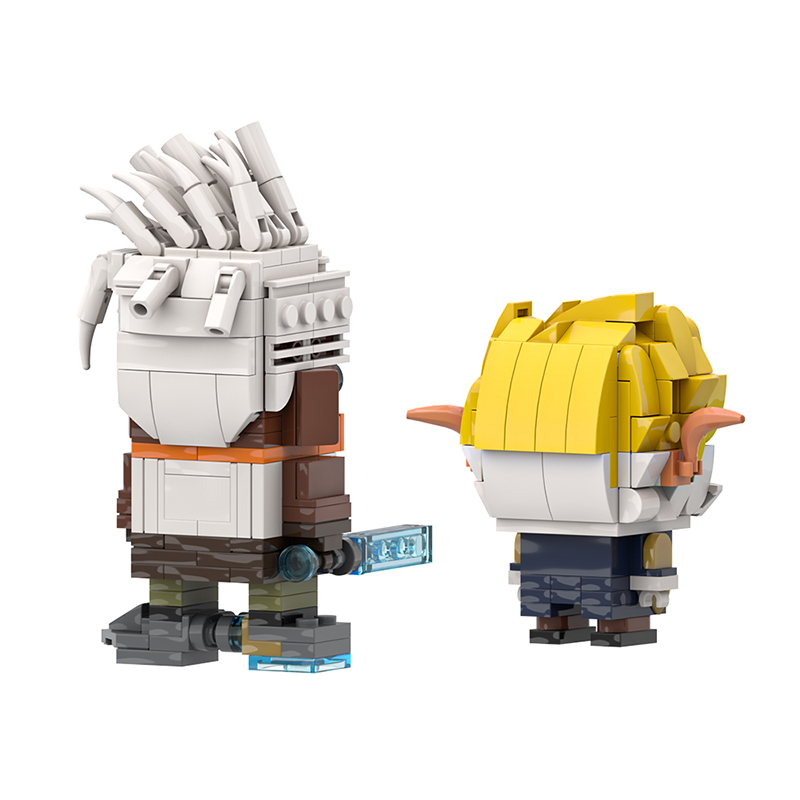 GOBRICKS MOC A1847Y03 League of Legends Battle of Two Cities - YWOBB