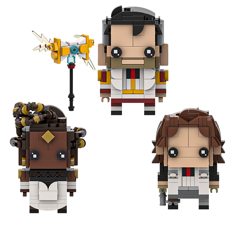 GOBRICKS MOC A1847Y01 League of Legends Battle of Two Cities Jayce mel Victor - YWOBB