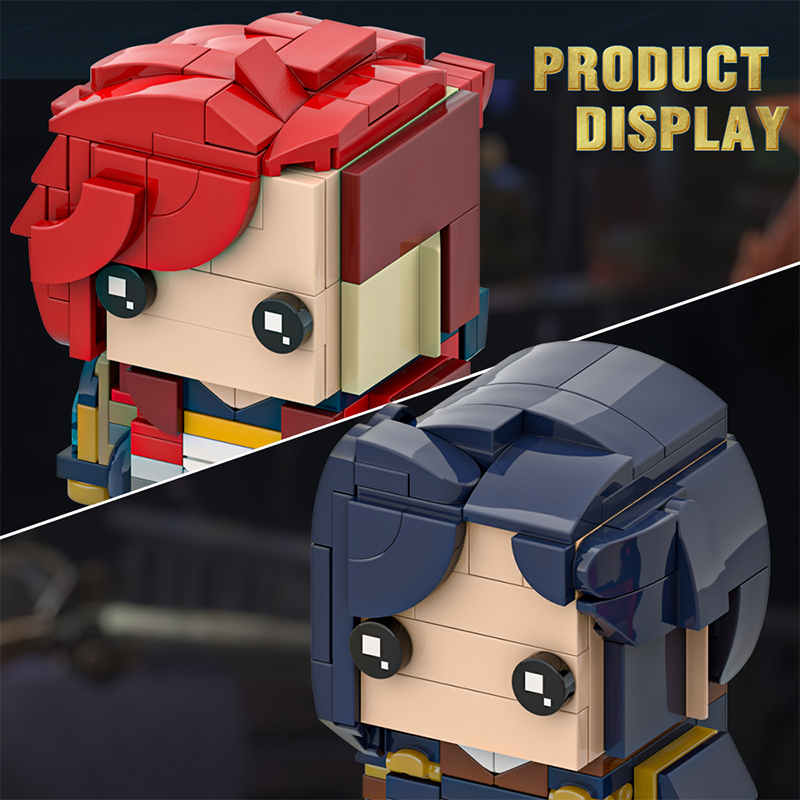 GOBRICKS MOC A1847Y02 League of Legends Battle of Two Cities - YWOBB