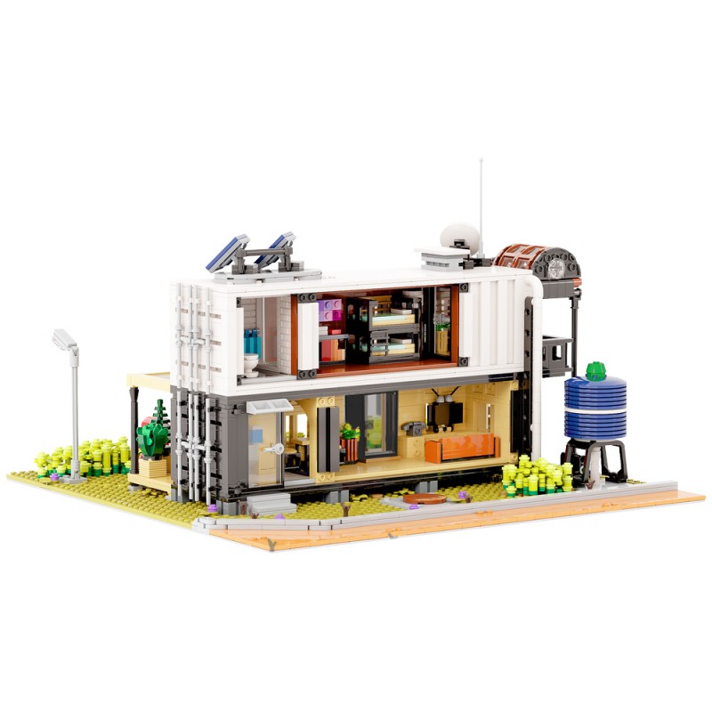 GOBRICKS MOC 189769 Container House II - YWOBB