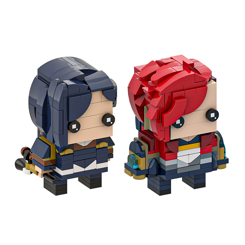GOBRICKS MOC A1847Y02 League of Legends Battle of Two Cities - YWOBB