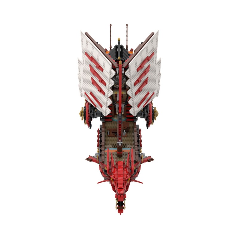 GOBRICKS MOC A1795 LEGACY DESTINY'S BOUNTY SHIP - YWOBB