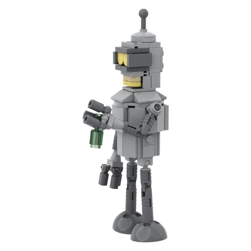 GOBRICKS MOC A1773 Futurama Bender - YWOBB