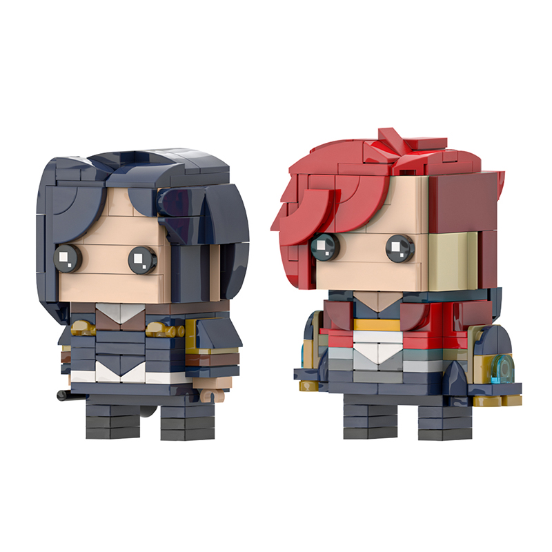 GOBRICKS MOC A1847Y02 League of Legends Battle of Two Cities - YWOBB