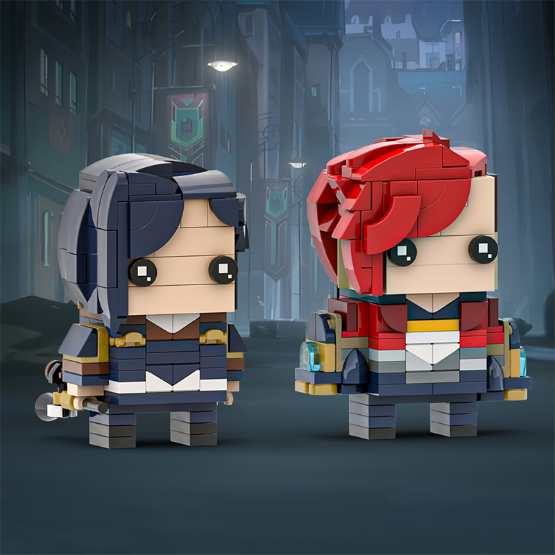 GOBRICKS MOC A1847Y02 League of Legends Battle of Two Cities - YWOBB