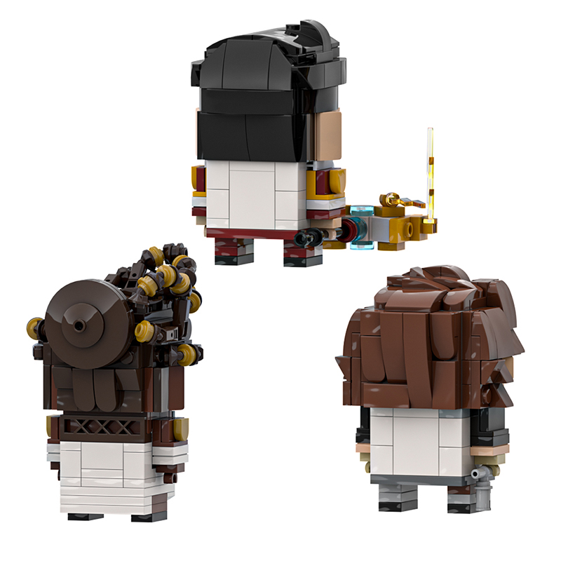 GOBRICKS MOC A1847Y01 League of Legends Battle of Two Cities Jayce mel Victor - YWOBB