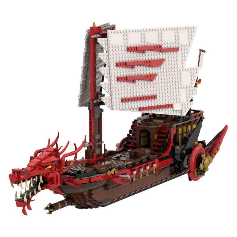 GOBRICKS MOC A1795 LEGACY DESTINY'S BOUNTY SHIP - YWOBB