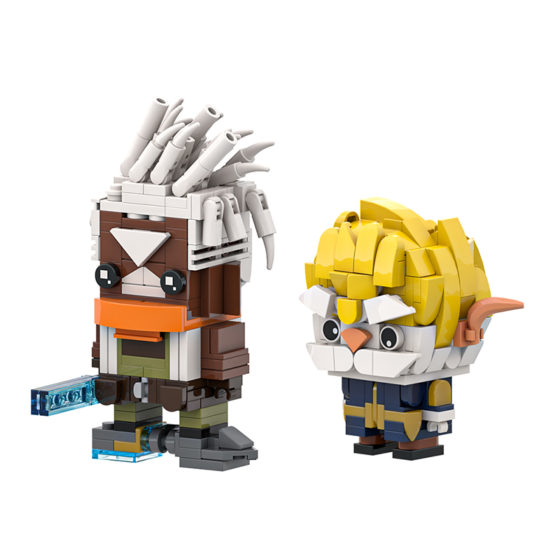 GOBRICKS MOC A1847Y03 League of Legends Battle of Two Cities - YWOBB