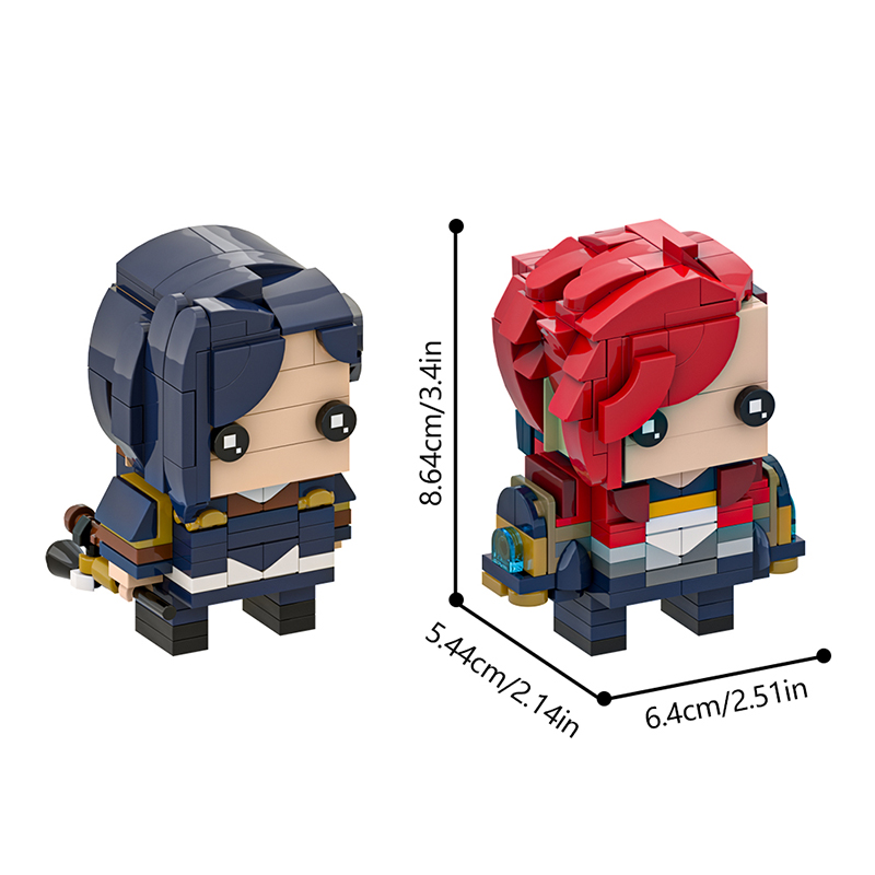 GOBRICKS MOC A1847Y02 League of Legends Battle of Two Cities - YWOBB