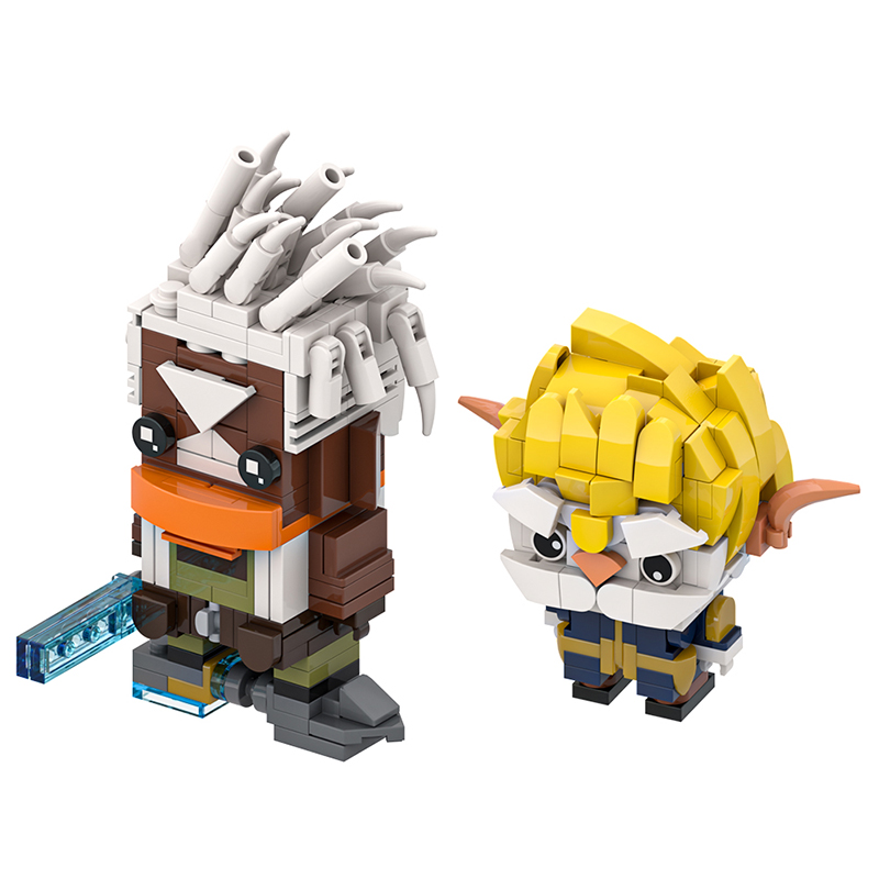 GOBRICKS MOC A1847Y03 League of Legends Battle of Two Cities - YWOBB