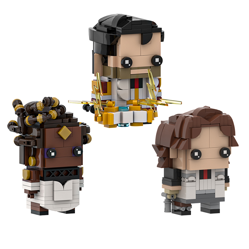 GOBRICKS MOC A1847Y01 League of Legends Battle of Two Cities Jayce mel Victor - YWOBB