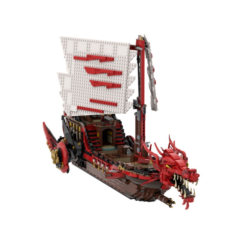 GOBRICKS MOC A1795 LEGACY DESTINY'S BOUNTY SHIP - YWOBB