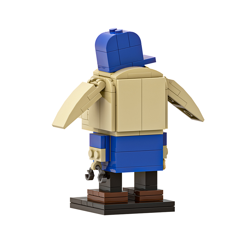 GOBRICKS MOC A1863 Detective Dog - YWOBB