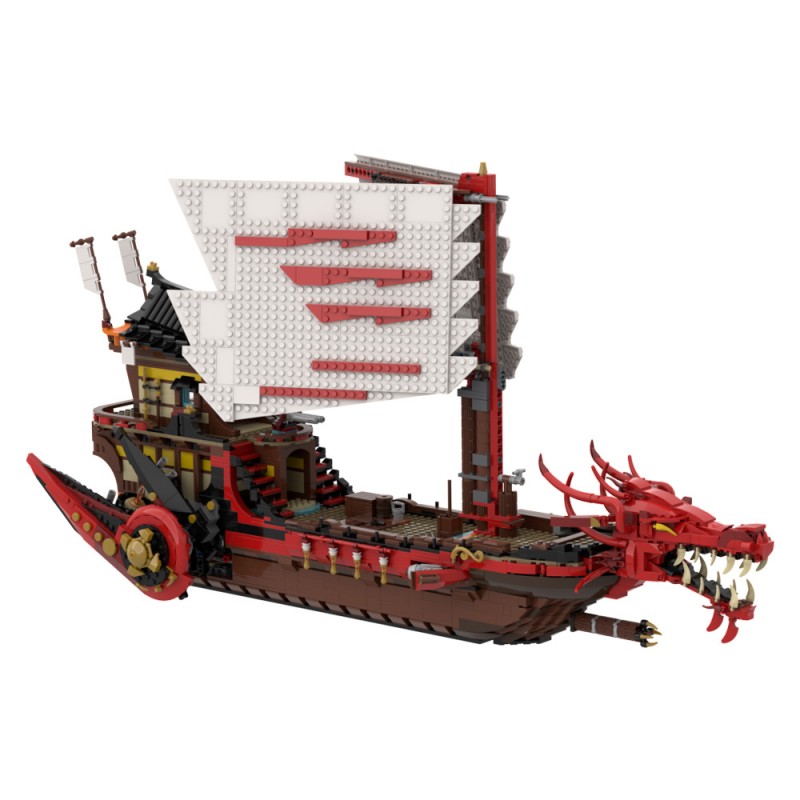 GOBRICKS MOC A1795 LEGACY DESTINY'S BOUNTY SHIP - YWOBB