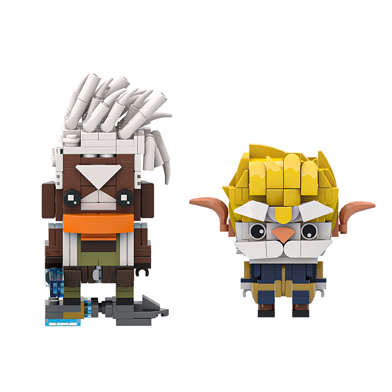 GOBRICKS MOC A1847Y03 League of Legends Battle of Two Cities - YWOBB