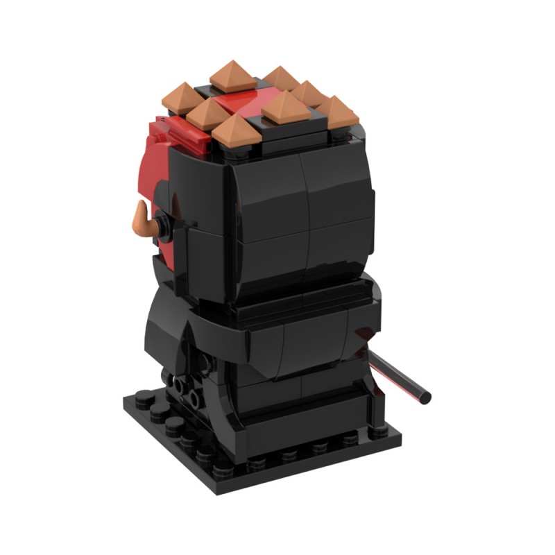 GOBRICKS MOC A1771 Darth Maul BrickHeadz - YWOBB