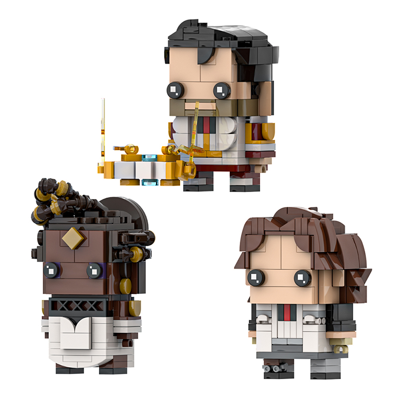 GOBRICKS MOC A1847Y01 League of Legends Battle of Two Cities Jayce mel Victor - YWOBB