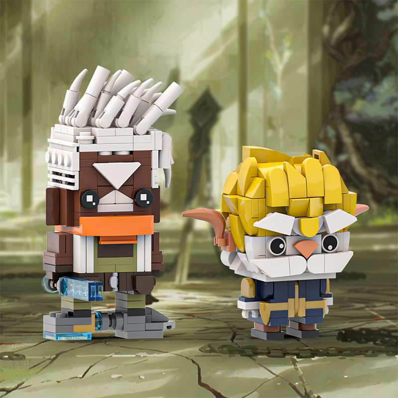 GOBRICKS MOC A1847Y03 League of Legends Battle of Two Cities - YWOBB