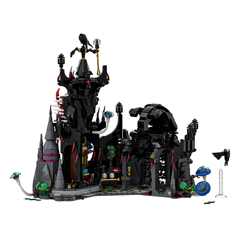 GOBRICKS MOC 193198 Eldritch Castle - YWOBB