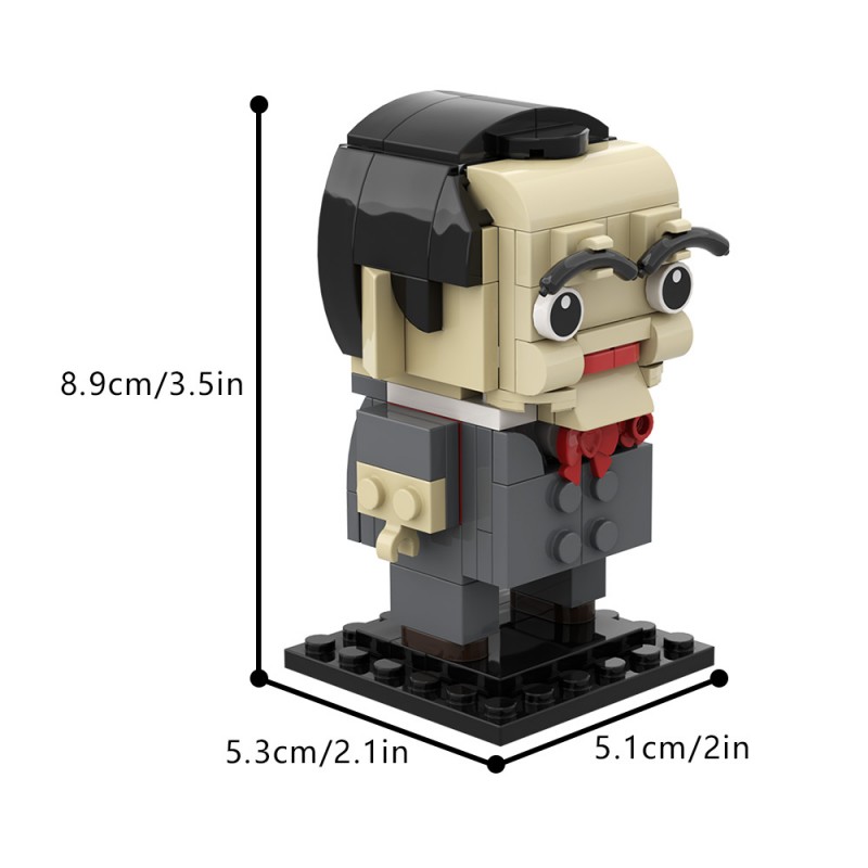 GOBRICKS MOC A1836 Goosebumps - YWOBB