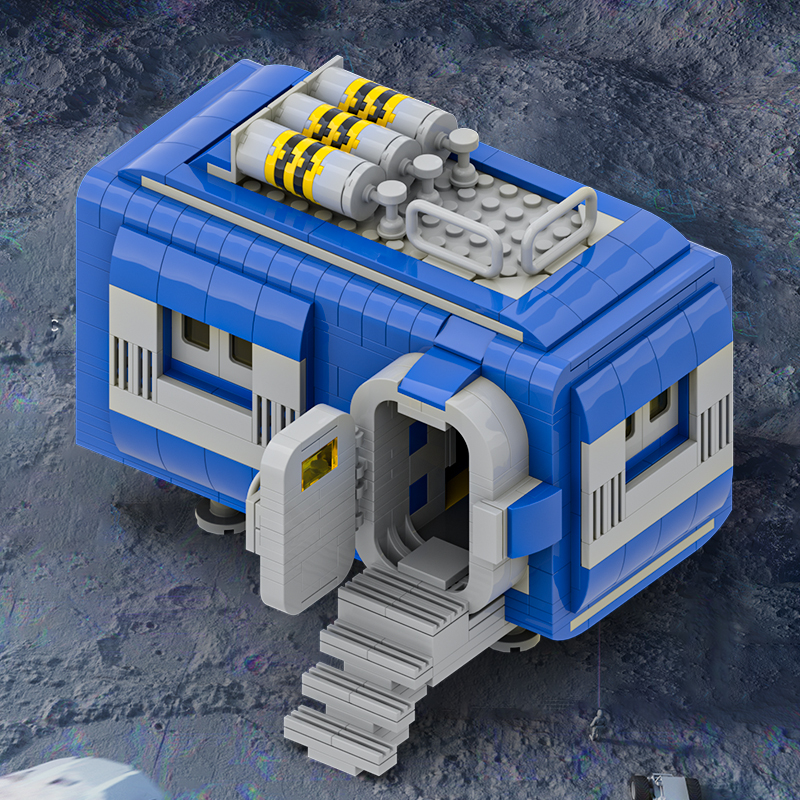 GOBRICKS MOC 200425 Classic Space - Modular Base v2 - YWOBB
