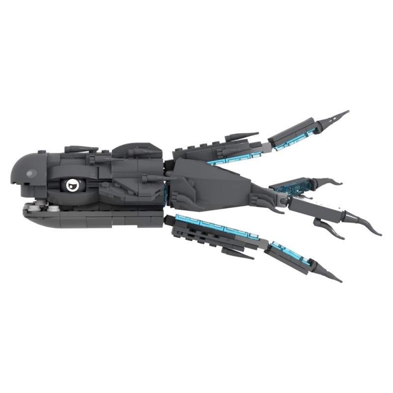 GOBRICKS MOC 200357 Purrgil (Space Whale) - Size: L - YWOBB
