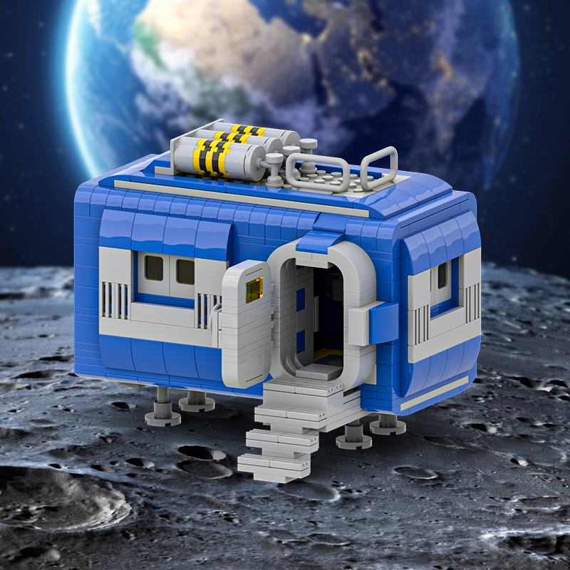 GOBRICKS MOC 200425 Classic Space - Modular Base v2 - YWOBB
