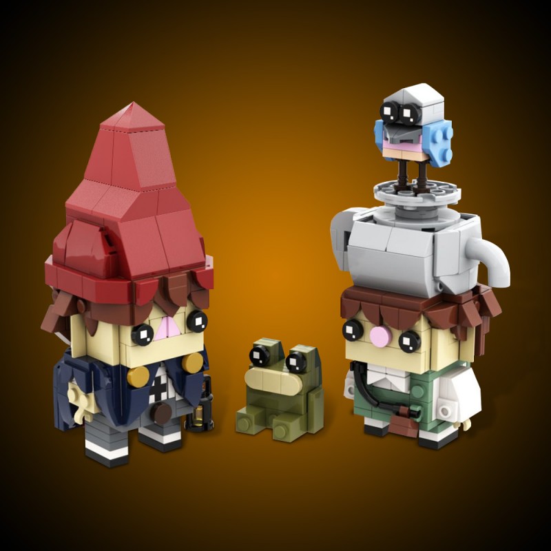 GOBRICKS MOC 131202 Over the Garden Wall - Wirt Greg Beatrice and Jason Funderburker - YWOBB