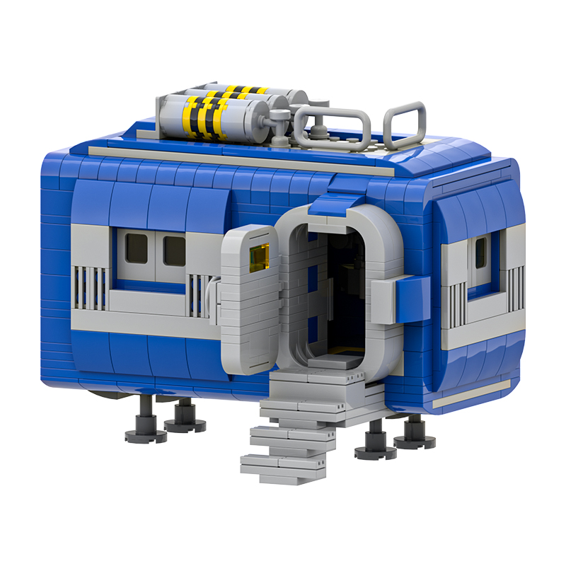 GOBRICKS MOC 200425 Classic Space - Modular Base v2 - YWOBB