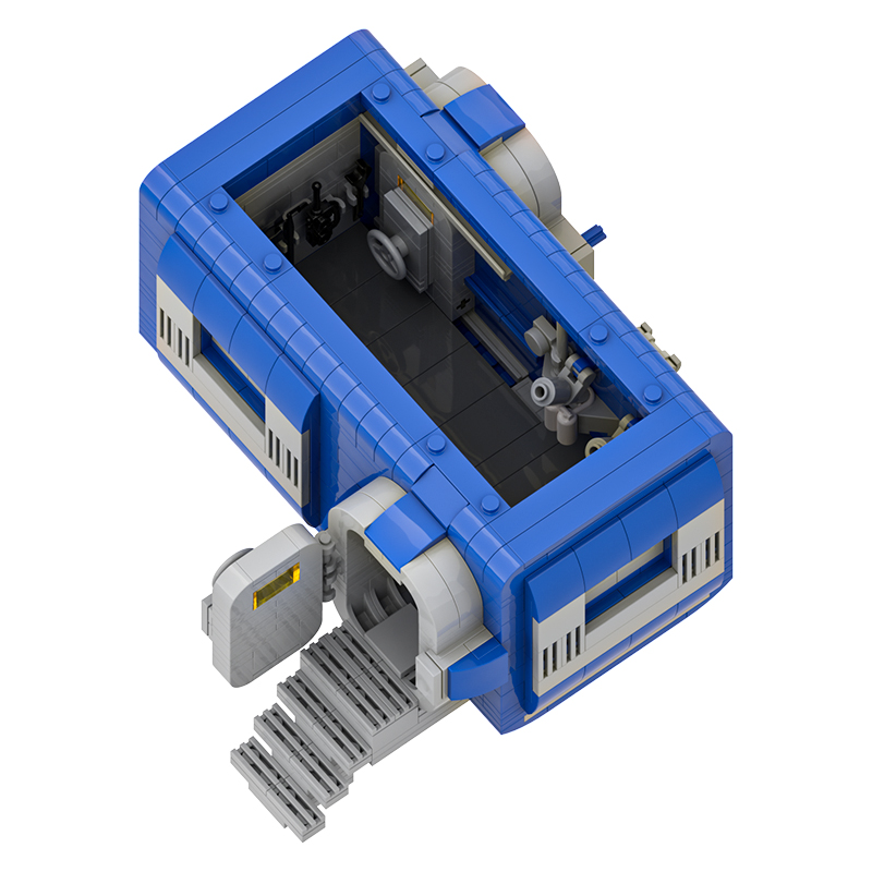 GOBRICKS MOC 200425 Classic Space - Modular Base v2 - YWOBB