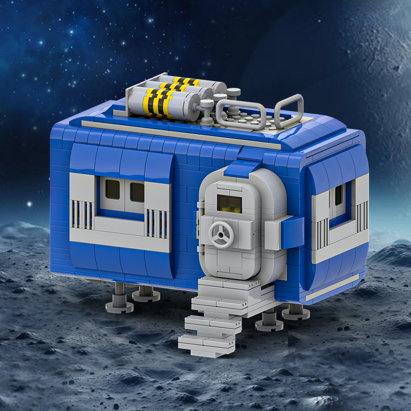 GOBRICKS MOC 200425 Classic Space - Modular Base v2 - YWOBB