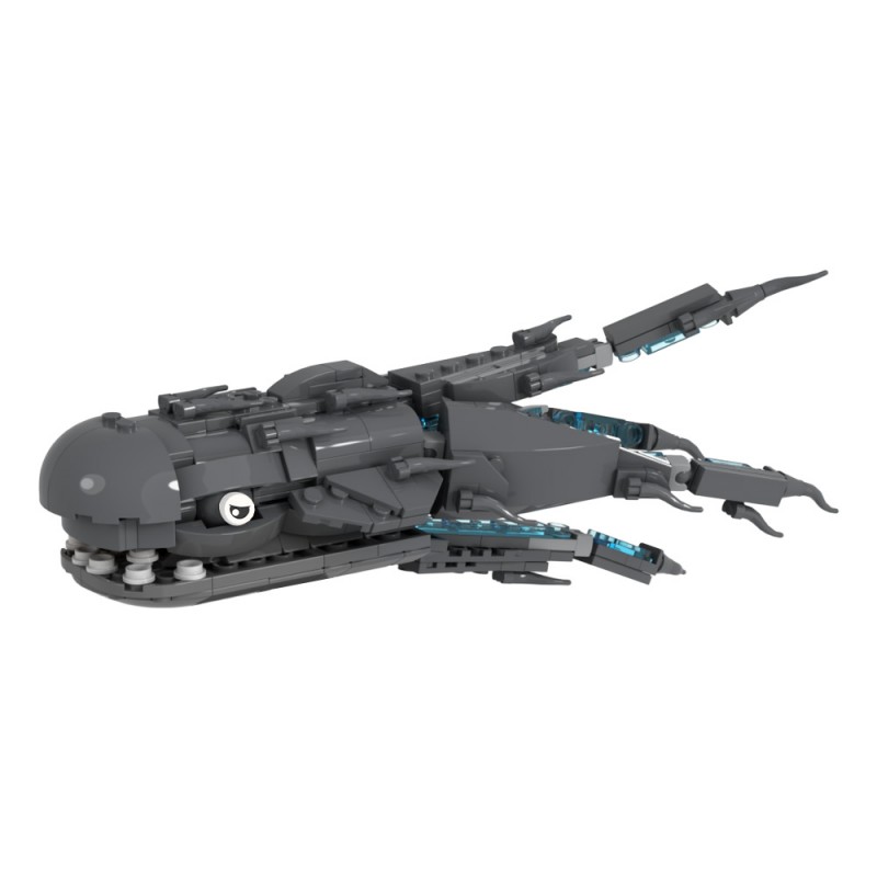 GOBRICKS MOC 200357 Purrgil (Space Whale) - Size: L - YWOBB