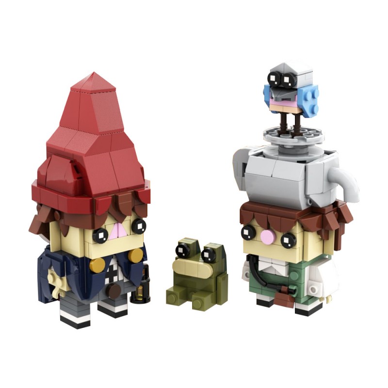 GOBRICKS MOC 131202 Over the Garden Wall - Wirt Greg Beatrice and Jason Funderburker - YWOBB