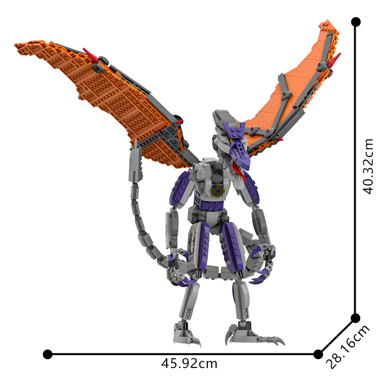 GOBRICKS MOC 201894 Cyborg Space Pirate Captain