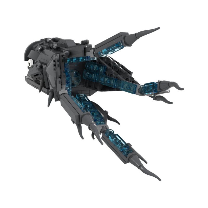 GOBRICKS MOC 200357 Purrgil (Space Whale) - Size: L - YWOBB